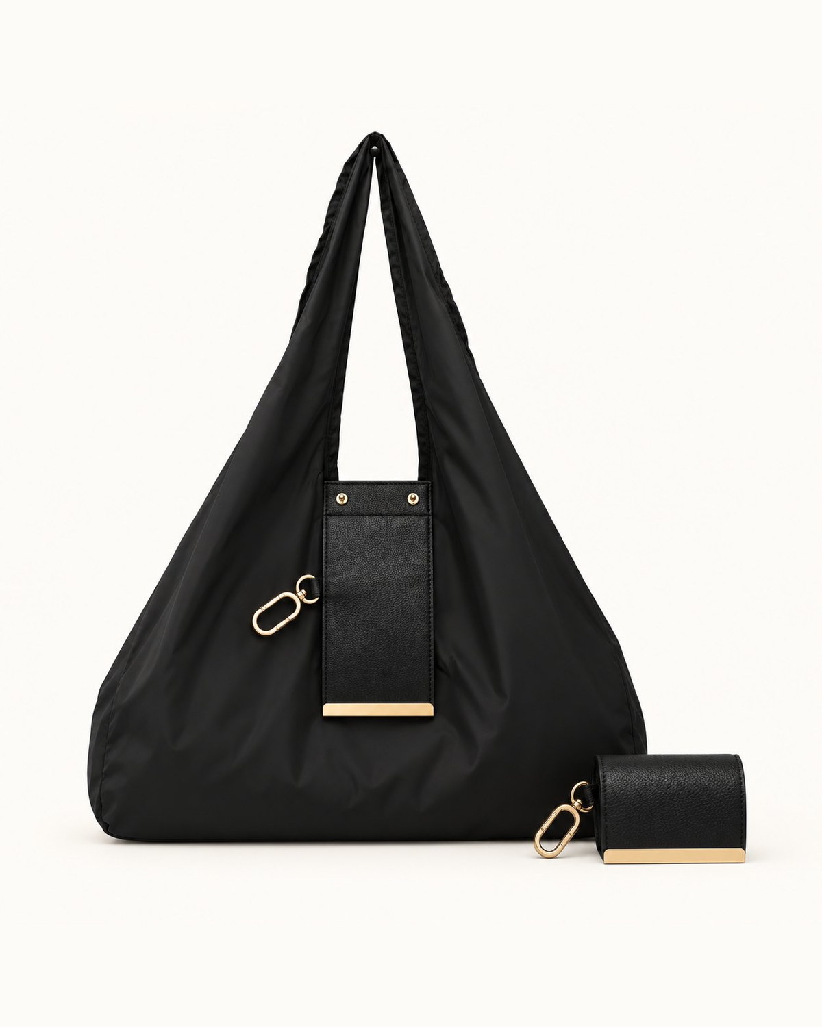 TOTEGO Noir déplié avec sa pochette
